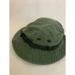Kids Green Bucket Hat Sun Hat Camping Hiking Park Size 71/4